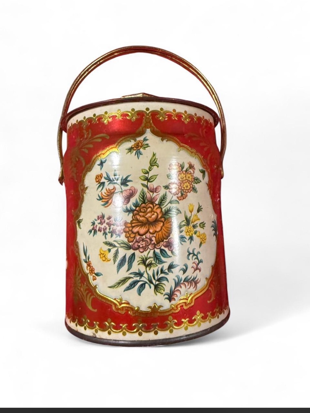 Murray Allen vintage confection tin canister produced in England